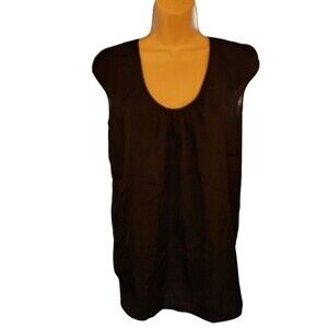 Gap Maternity Black Sleeveless Blouse Size Small